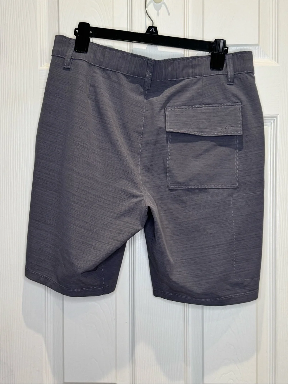 BYLT Premium Basics Men's Large Kinetic Shorts Grey Performance Golf